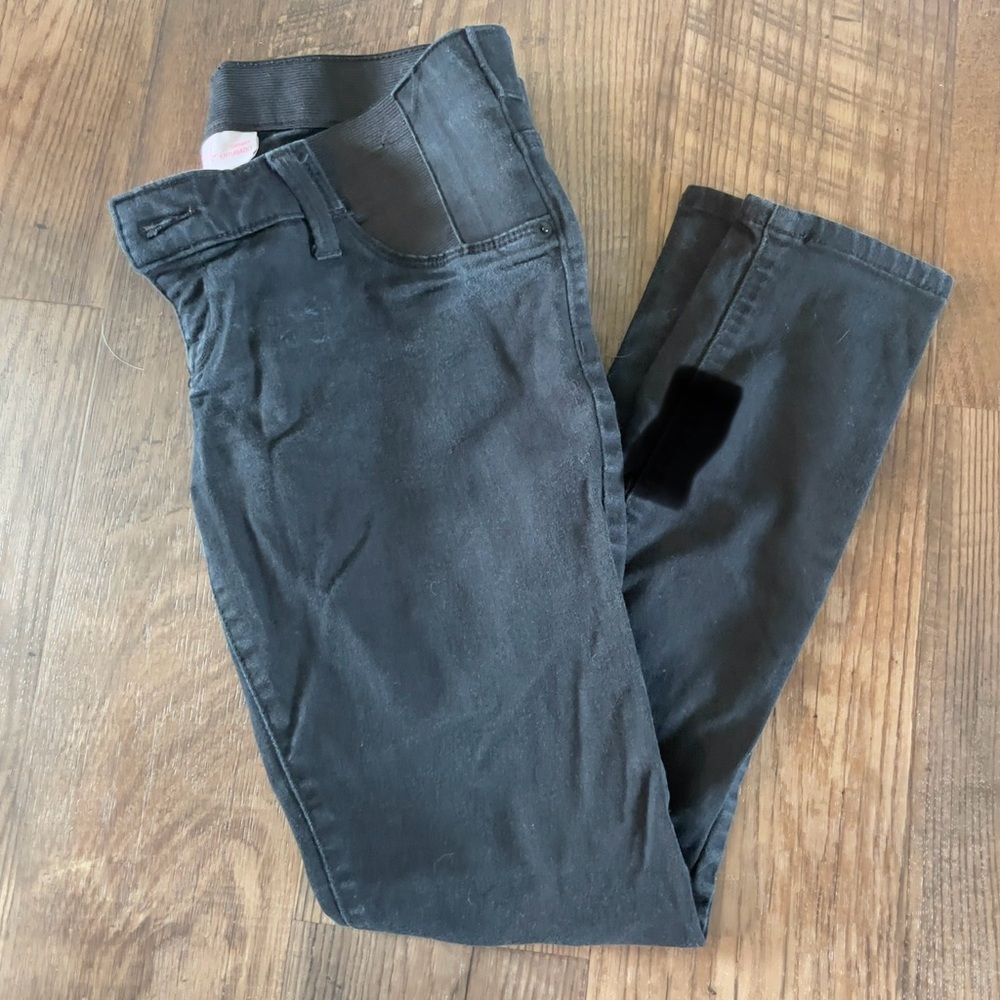Isabel Maternity by Ingrid & Isabel Dark Gray Skinny Jeans